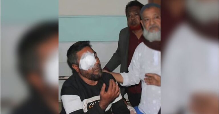 বিএনপি নেতার বাড়িতে হামলা; ছেলের চোখ উপড়ে ফেলার খবরে মায়ের মৃত্যু