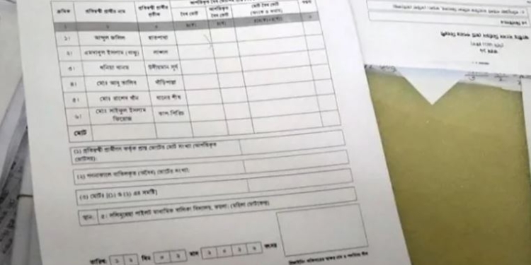 রেজাল্ট শিটে পোলিং এজেন্টের অগ্রিম সই নেওয়ায় প্রিজাইডিং অফিসার অপসারণ