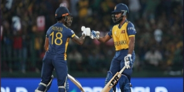 নিশাঙ্কার সেঞ্চুরিতে ভর করে অস্ট্রেলিয়াকে অপেক্ষায় রেখেই সুপার এইটে শ্রীলঙ্কা