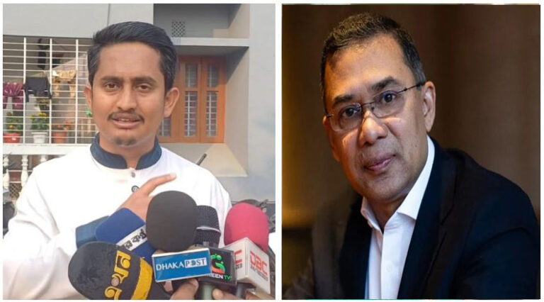 তারেক রহমানকে সারজিস আলমের চরম হুঁশিয়ারি