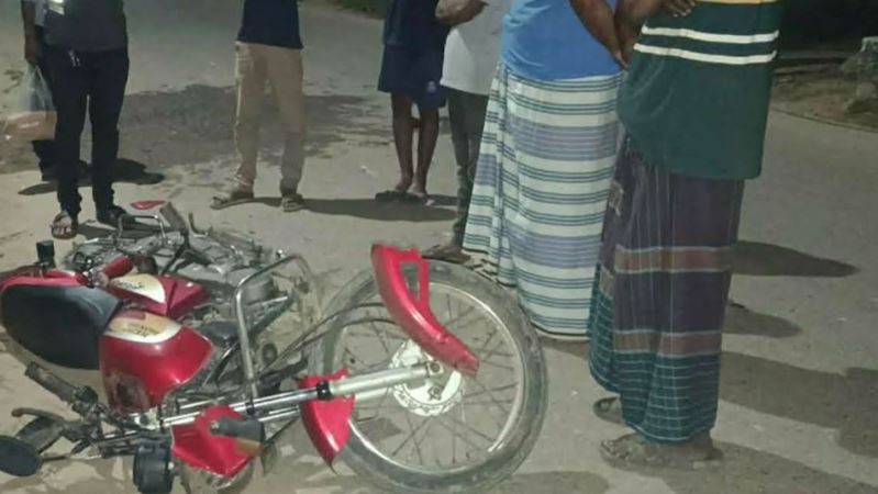 জামালপুরে মোটরসাইকেলের মুখোমুখি সংঘর্ষ, প্রাণ গেল চাচা-ভাতিজার