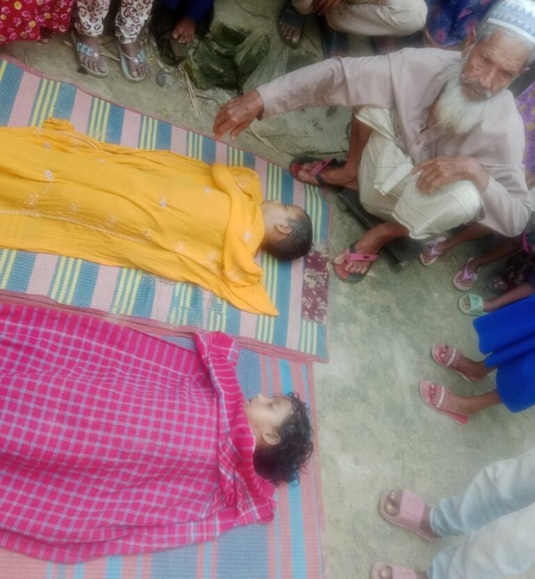 পানিতে ডুবে আপন দ্ইু ভাইবোনের মৃত্যু