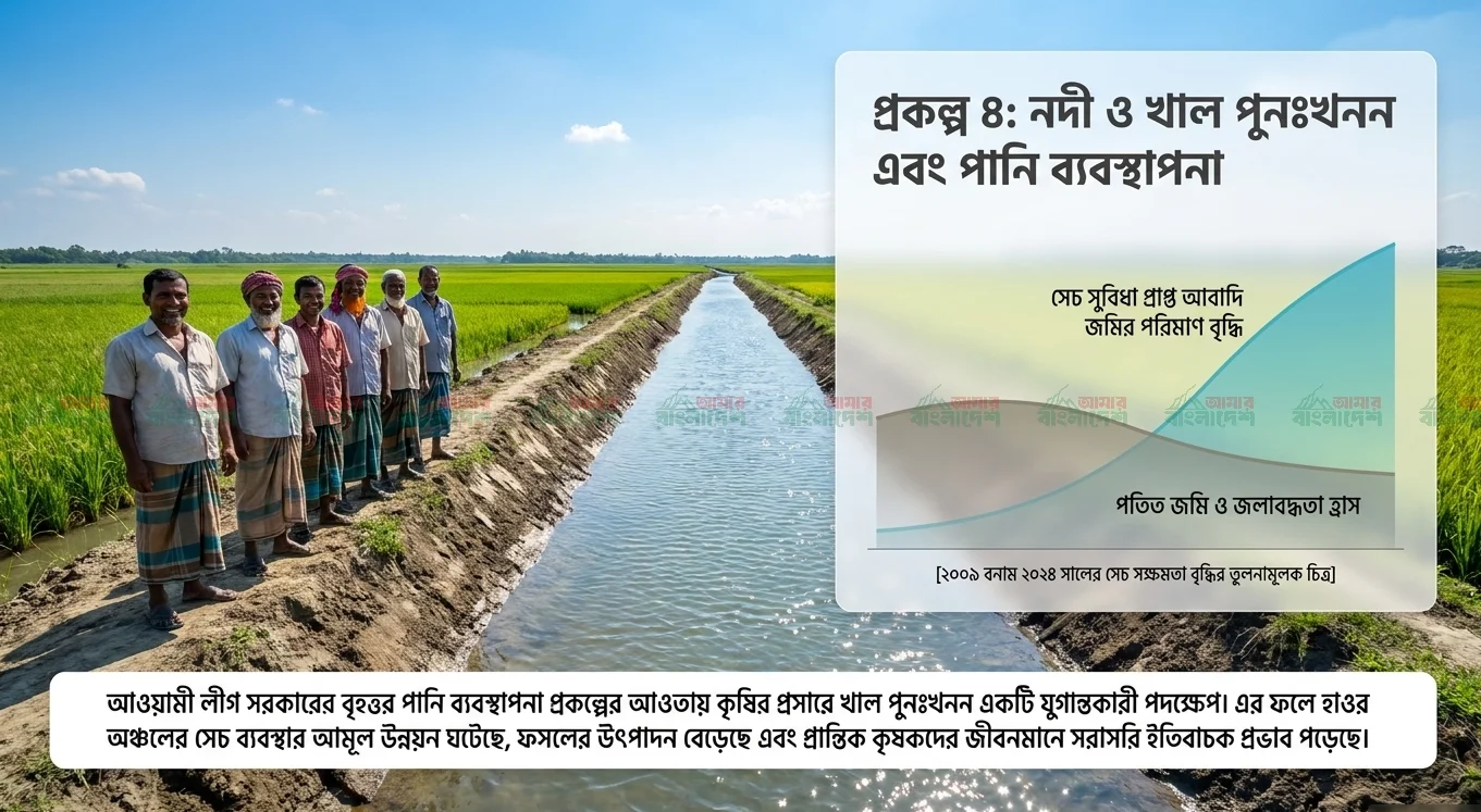 জলের ধারায় প্রাণের স্পন্দন: শ্রাবনীর লেন্সে হাওরের কৃষি বিপ্লব
