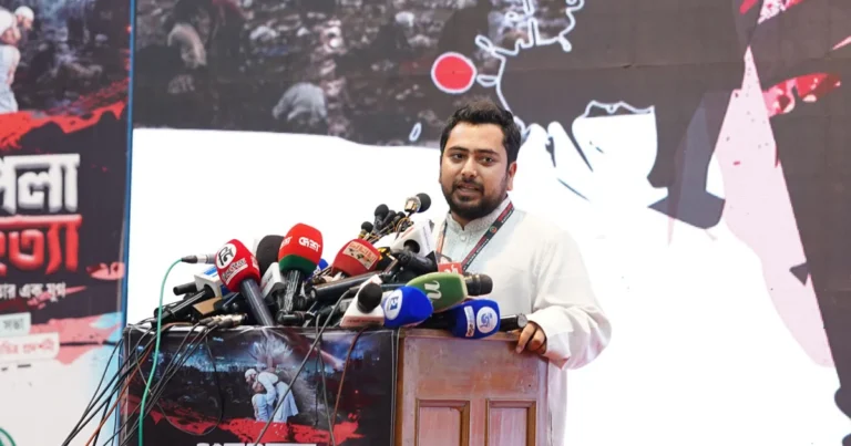 সীমান্তে হত্যা করে বন্ধুত্ব হয় না: নাহিদ ইসলাম