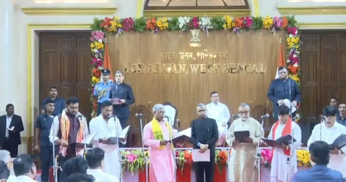 পূর্ণাঙ্গ মন্ত্রিসভা গঠন করলেন শুভেন্দু অধিকারী