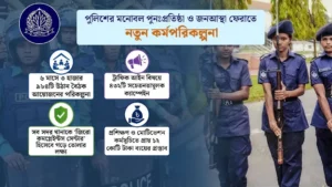পুলিশের মনোবল ও জনআস্থা ফেরাতে ১৪ কোটির মহাপরিকল্পনা