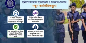পুলিশের মনোবল ও জনআস্থা ফেরাতে ১৪ কোটির মহাপরিকল্পনা