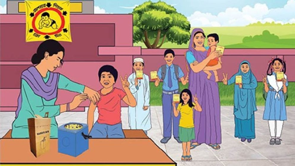 ১ আগস্টে শুরু শিশুদের টাইফয়েড টিকাদান