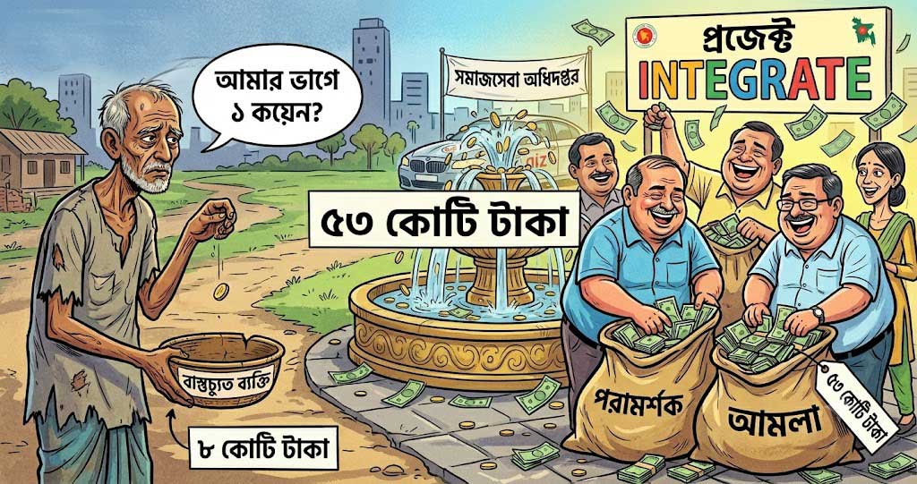 ৮ কোটির অনুদান বিতরণে খরচ ৫৩ কোটি: সিংহভাগই আমলা-পরামর্শকদের পকেটে!