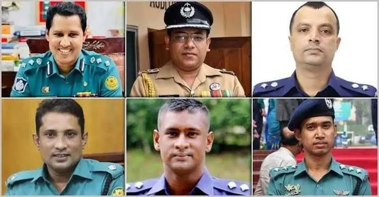 গোলাম রাব্বানীর ভাই রুহানী-বিপ্লব কুমারসহ পুলিশের ৬ কর্মকর্তা বরখাস্ত