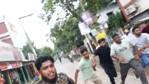 মাগুরায় ছাত্রদলের ধাওয়ায় থানায় আশ্রয় নিল শিবির নেতাকর্মীরা