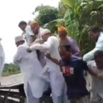 সাঁকো ভেঙে নদীর ধারে জামায়াত নেতারা, অল্পের জন্য রক্ষা এমপির