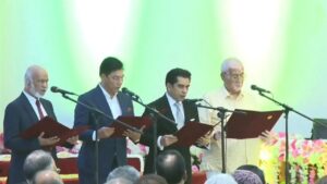 শপথ নিলেন নতুন ৪ মন্ত্রী ২ প্রতিমন্ত্রী