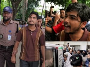 স্বামীর মরদেহের পাশে দীপু মনির কান্না: ‘জয় বাংলা’ স্লোগান দেওয়ায় তরুণ গ্রেপ্তার