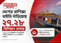 দেশের বাণিজ্য ঘাটতি দাঁড়িয়েছে ২৭ দশমিক ২৮ বিলিয়ন ডলার 5 দেশের বাণিজ্য ঘাটতি দাঁড়িয়েছে ২৭ দশমিক ২৮ বিলিয়ন ডলার