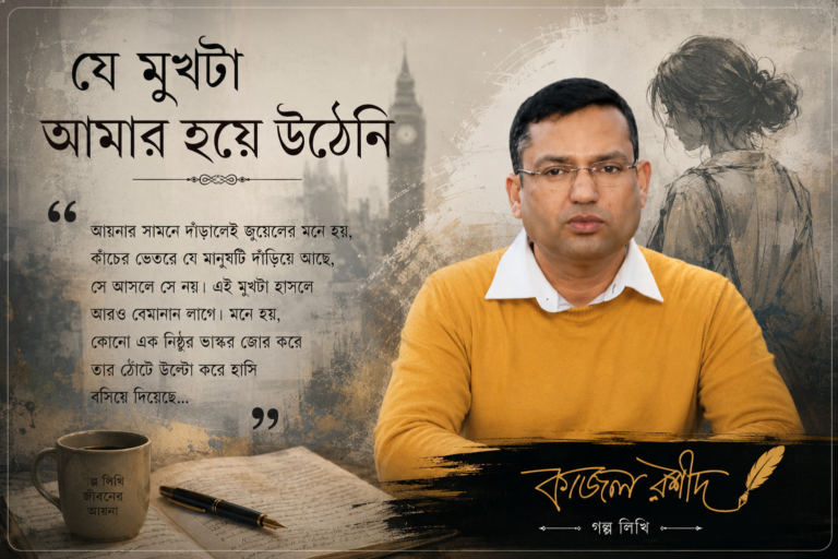 যে মুখটা আমার হয়ে ওঠেনি