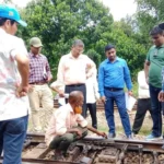মিরসরাইয়ে স্টেশন পরিদর্শনে রেলের উচ্চপর্যায়ের কর্মকর্তা দল