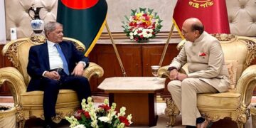 বঙ্গভবনে রাষ্ট্রপতির সঙ্গে ভারতীয় হাইকমিশনারের সৌজন্য সাক্ষাৎ