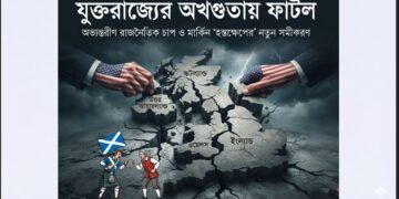 যুক্তরাজ্যের অখণ্ডতায় ফাটল: অভ্যন্তরীণ রাজনৈতিক চাপ ও মার্কিন ‘হস্তক্ষেপের’ নতুন সমীকরণ