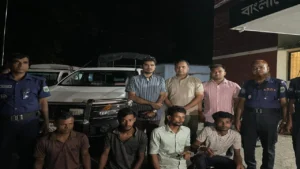 রাজশাহীর পুঠিয়ায় মাদকবিরোধী অভিযানে চারজনের কারাদণ্ড