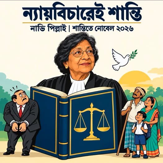 ক্ষমতার দাপট ভেঙে ন্যায়বিচারের জয়গান: যেভাবে শান্তিতে নোবেল পেলেন নাভি পিল্লাই